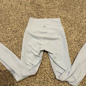 size 2 lululemon double align leggings 28’